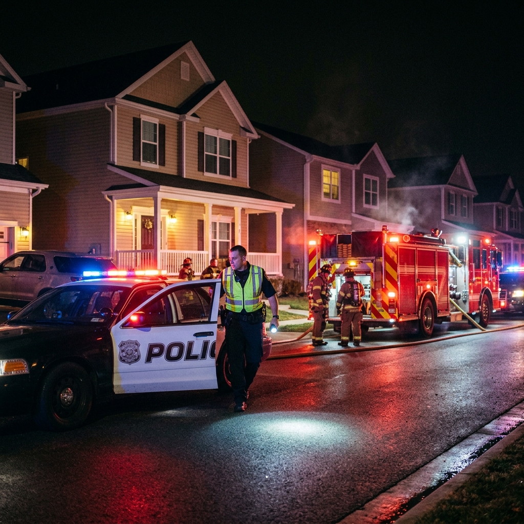 Police, fire, or medical dispatch when an event is verified